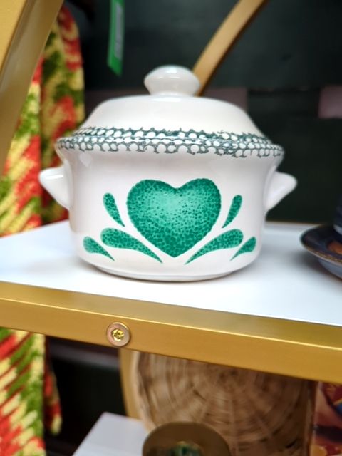 Heart Dish w/ lid