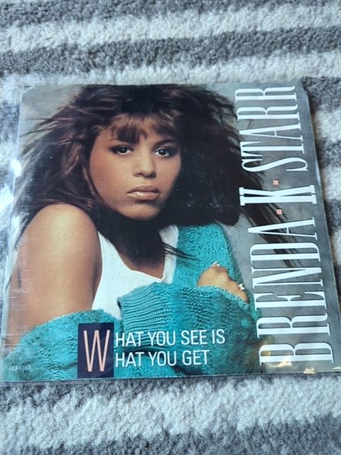 Vinyl Brenda K-Star, What You See Is What You Get 45.