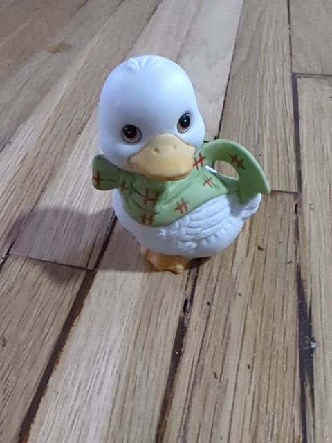 Duck with bow