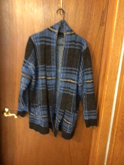 Black blue N Touch Cardigan, XL