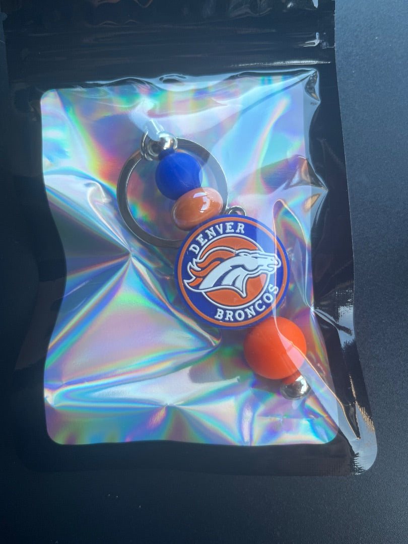 Silver Sport Keychain Grace's bead Shop
