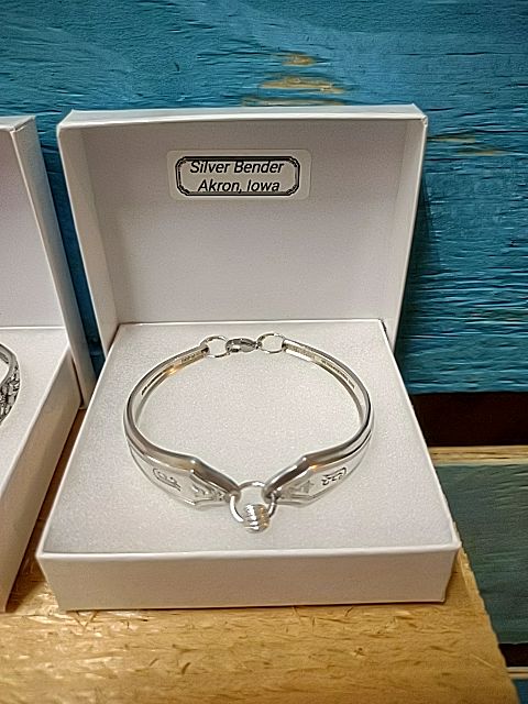 Bracelet from silverware
