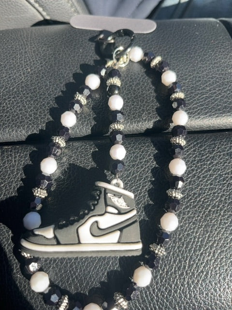 Black Dangle charm Grace's bead Shop