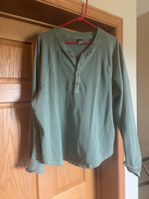 Green Old Navy Long Sleeve, L Tall