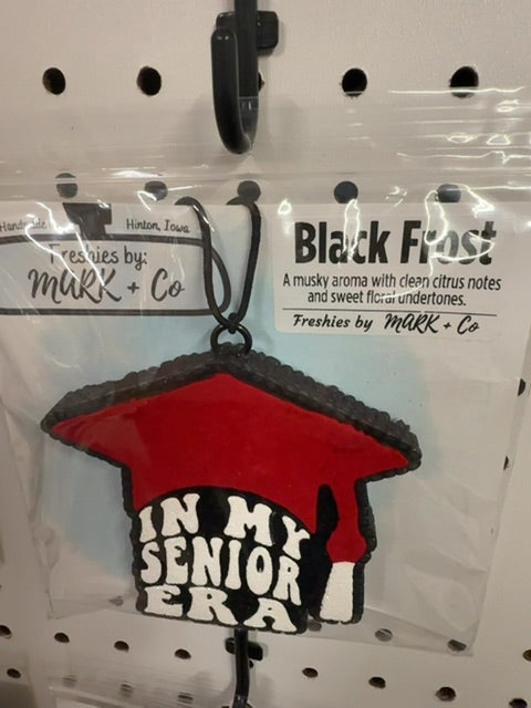 In my Senior Era Black Frost Freshie