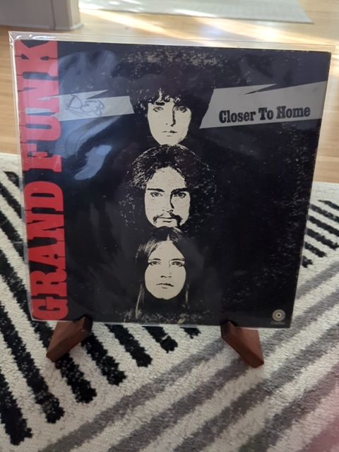Vinyl Grand funk closer to home