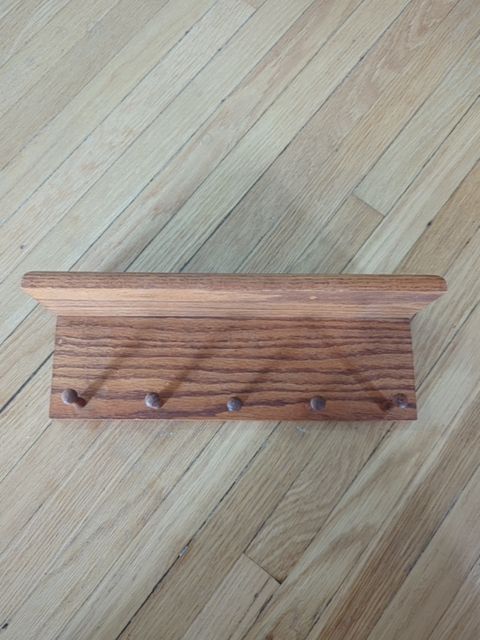 Wood Peg Shelf