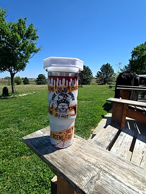 Tumbler True crime, 30 oz
