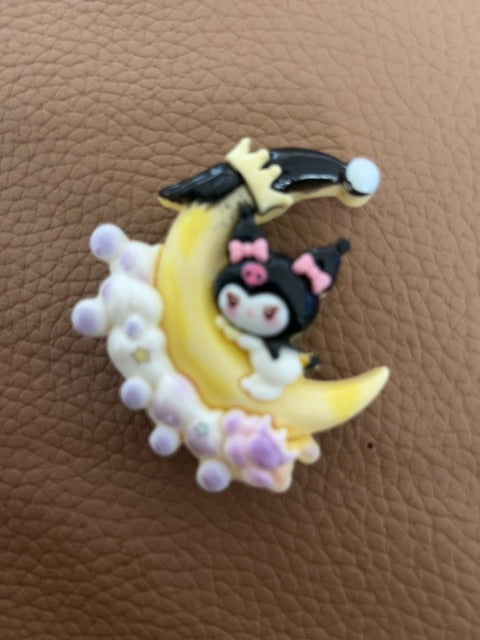 Yellow Acrylic Charm Magnets Grace's bead Shop