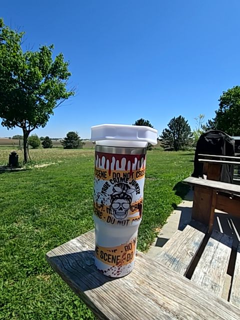 Tumbler True crime, 30 oz