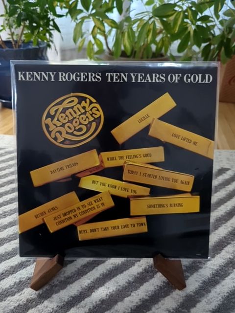 Vinyl Kenny Rogers 10 years of Gold vinyl