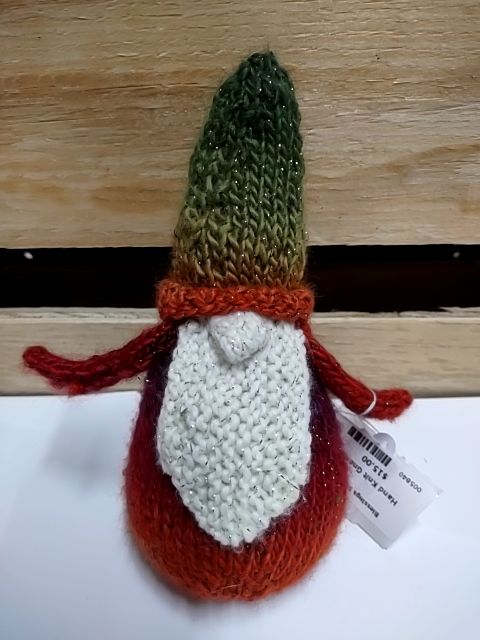 Hand Knit Gnome