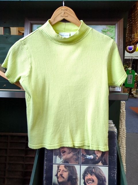 Vintage Clothing T Shirt Green, M