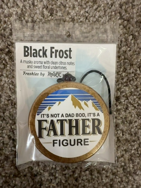 Father Figure Black Frost Freshie, Round