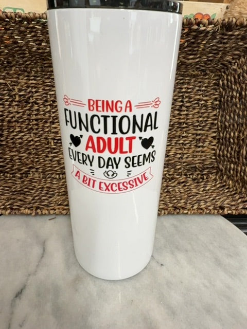 Functional Adult Tumbler, 30oz, Mark & Co