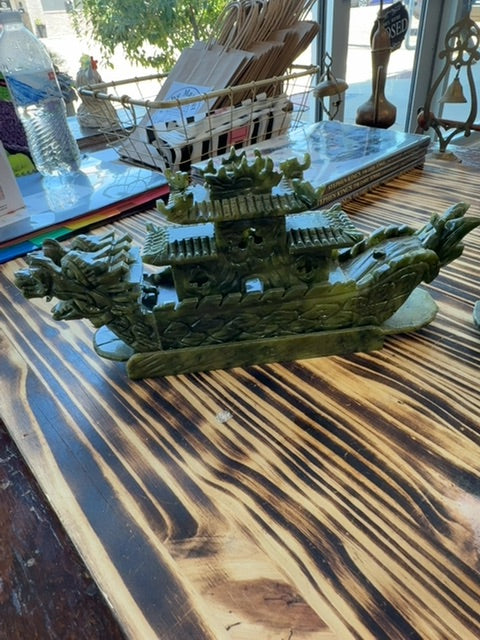 JADE BOAT SET