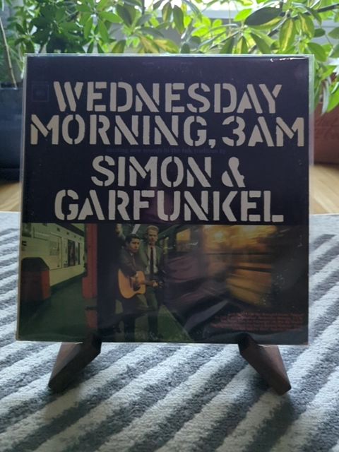 Vinyl Wednesday morning 3 a.m. Simon and Garfunkel