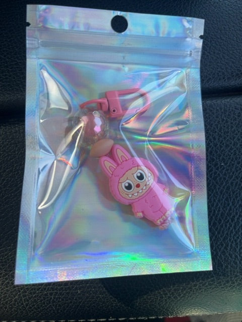 Pink Zipper Pulls Grace's bead Shop