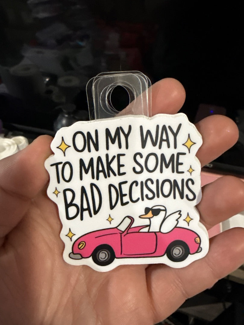 On My Way To Make Sticker