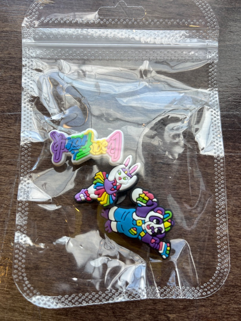 Black Croc Charms Grace's bead Shop
