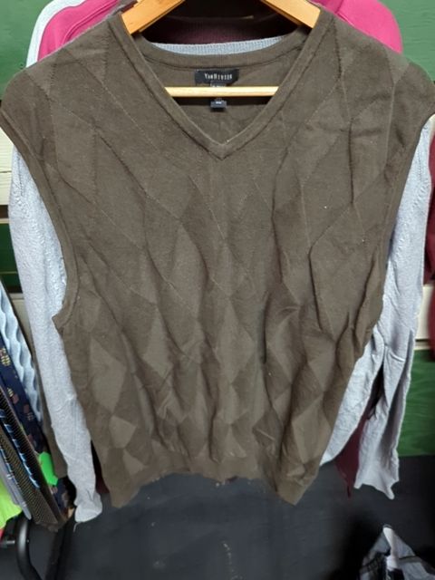 Brown Vest, XL