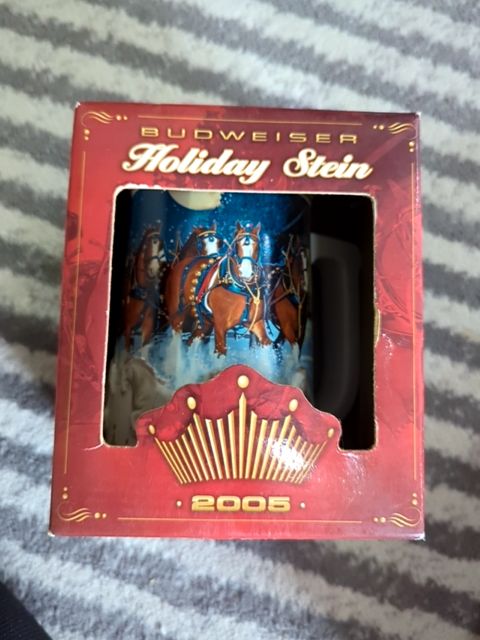 Budweiser 2005 beer stein
