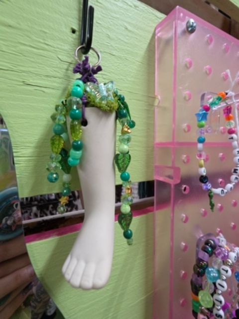 Multi Upcycle/handmade Beaded planter