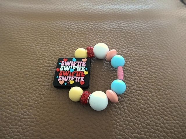 Peach Cup Charm Grace's bead Shop