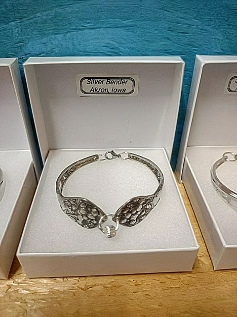 Bracelet from silverware
