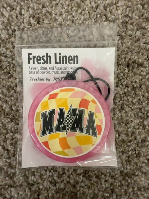 Mama Fresh Linen Freshie, Round
