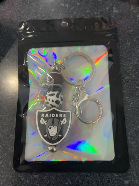 Silver Sport Keychain Grace's bead Shop
