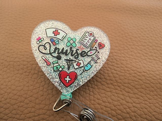 Badge Reel No Beads Grace's bead Shop
