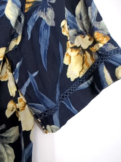 Vintage Clothing Short sleeve linen blend button-up, 8