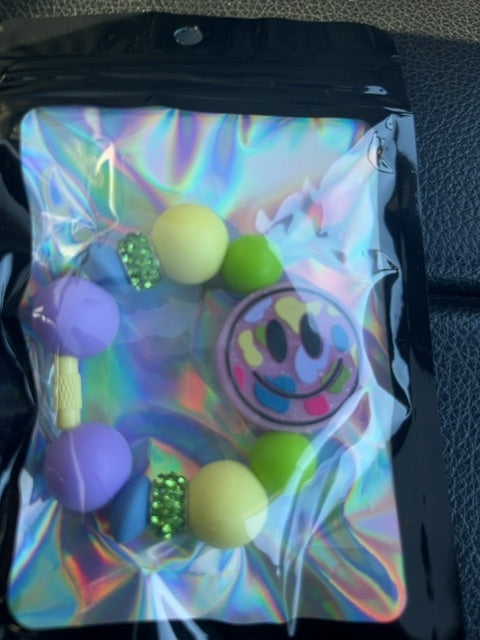 Yellow Cup Charm Grace's bead Shop