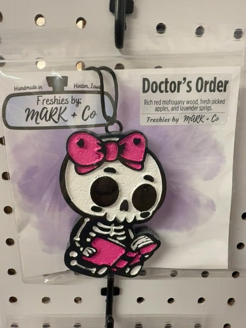 Skelly Girl Book Doctor’s Order Freshie