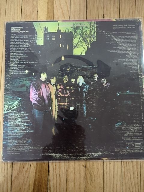 Vinyl Edgar Winters white trash vinyl