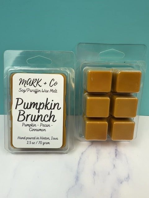 Pumpkin Brunch Wax Melt, Clamshell