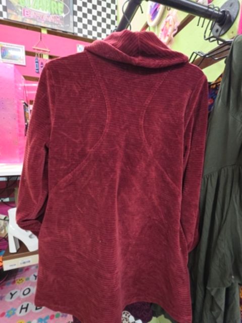 Melanie Martinez Jacket, L,Burgundy, Pixie’s Bizarre Bizaar