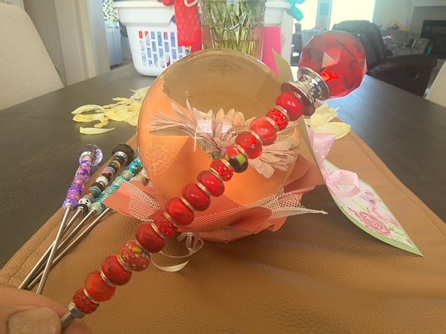 Garden Stake Grace's bead Shop