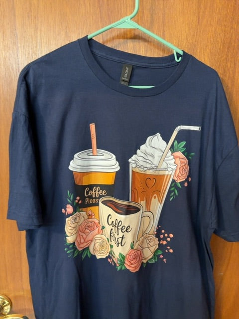 Black  Women's T-shirts, 2 XL