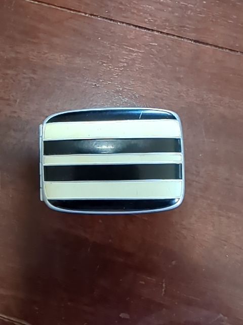 Vintage Accessory Vintage Black and White Case