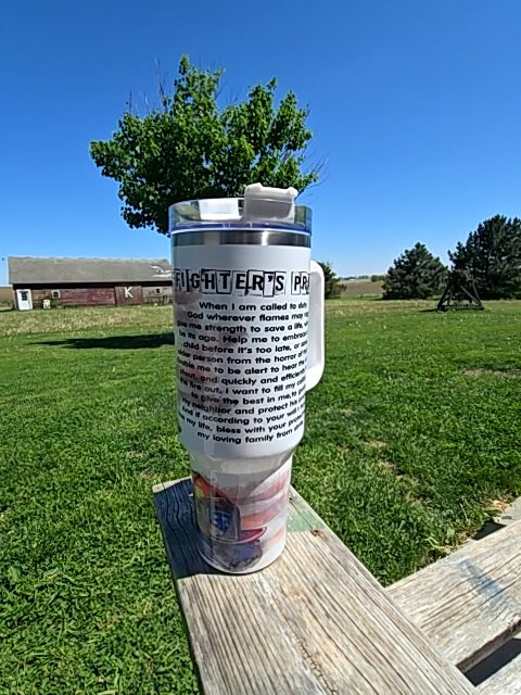Tumbler Firefighter, 40 oz