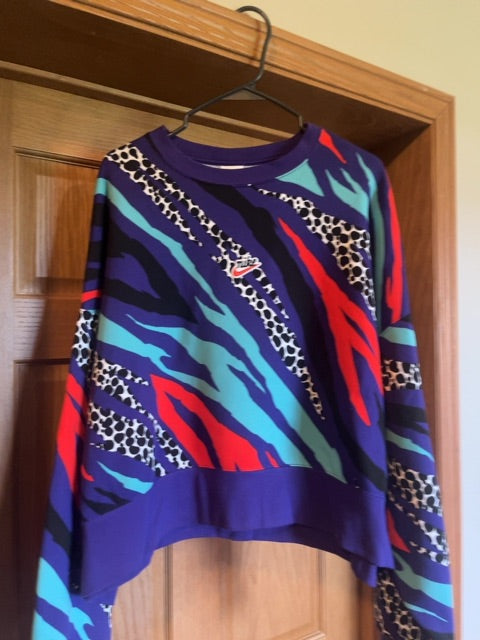 Purple Nike Crewneck, Large