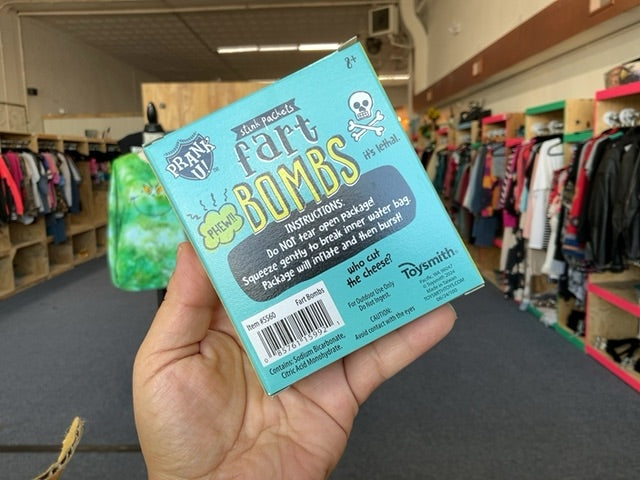 Squeeze N Run Stink packets Fart Bombs, 6 Pack