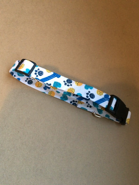Bones and hearts Dog collar, Large