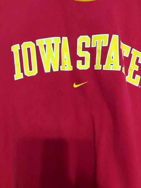 Vintage Clothing Nike, Iowa State t-shirt, XL