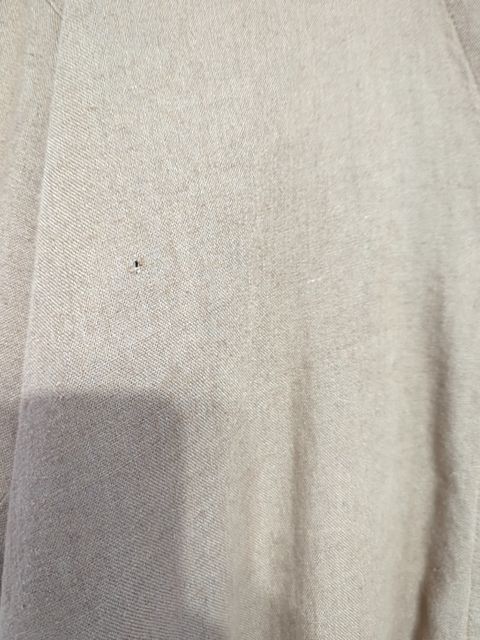 Vintage Clothing Flawed button-up 50% flax, L