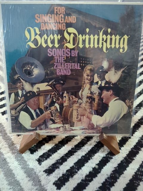 Vinyl Beer Drinking
