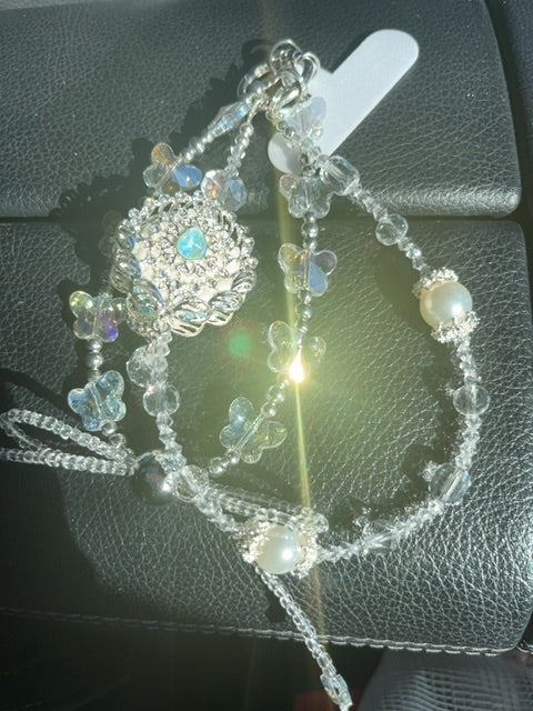 Clear Medium charm Grace's bead Shop