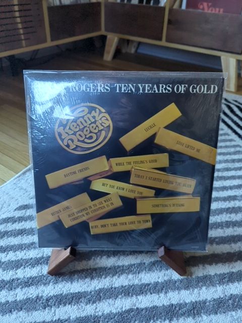 Vinyl Kenny Rogers Ten Years Of Gold Vinyl